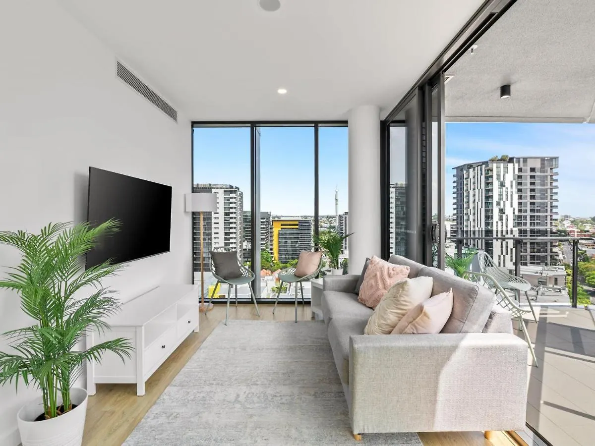 Great Views Pool High Level Boutique Apt With Carpark Brisbane 0*,  Australië